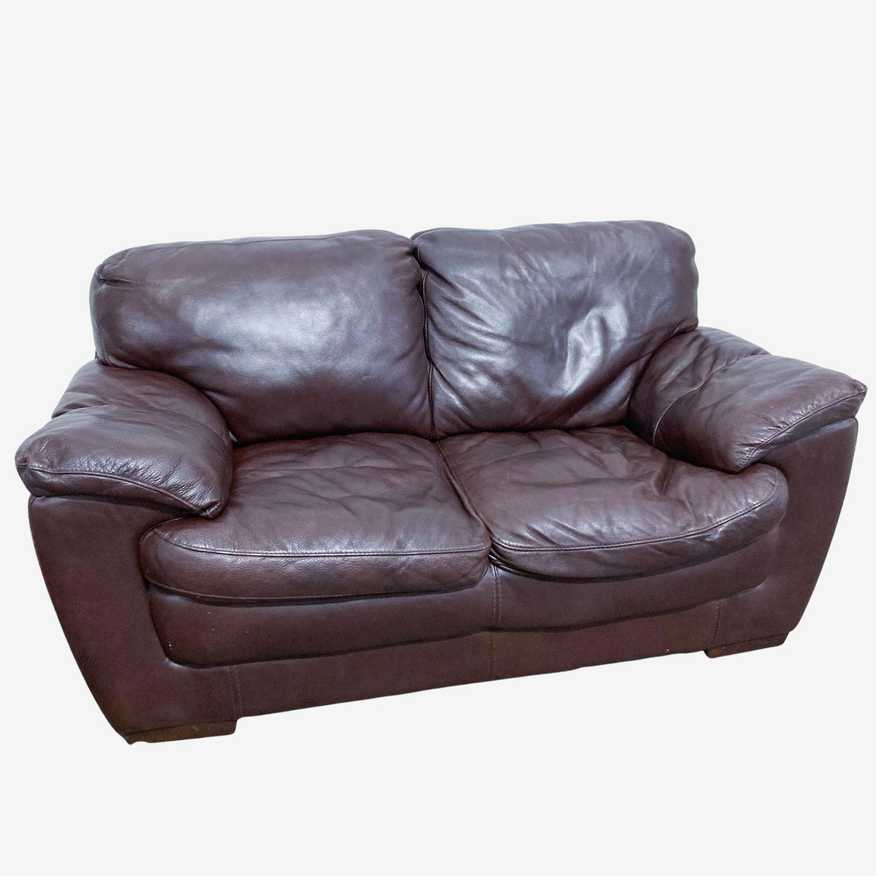 Violino Leather Loveseat - image 0