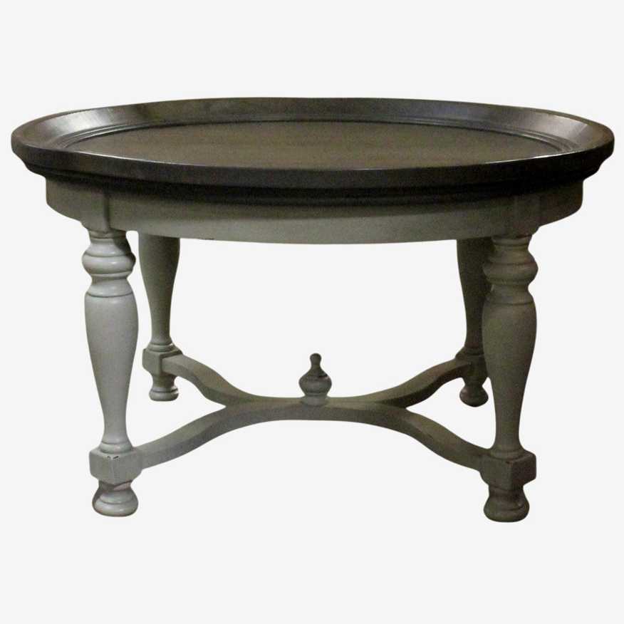 Round Farmhouse Coffee Table - image 0