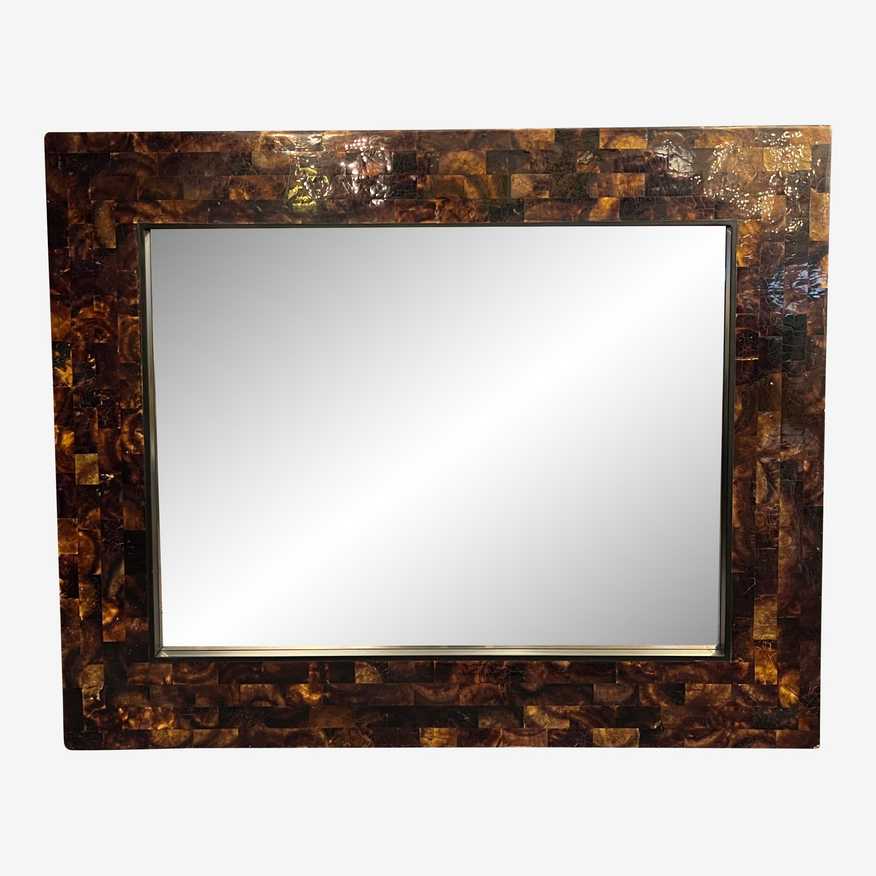 Z Gallerie Horn Framed Wall Mirror - image 0
