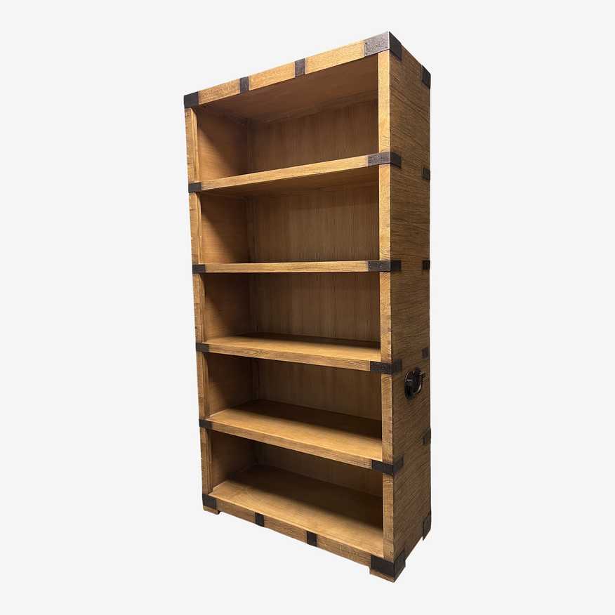 Restoration Hardware Heirloom Silver-Chest Panel Bookshelf - image 0