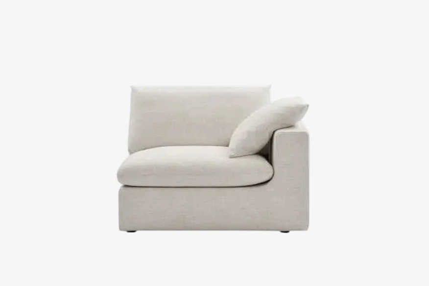 Castlery Dawson Right Arm Sofa Couch Beach Linen Upholstery FFE258-400 - image 0