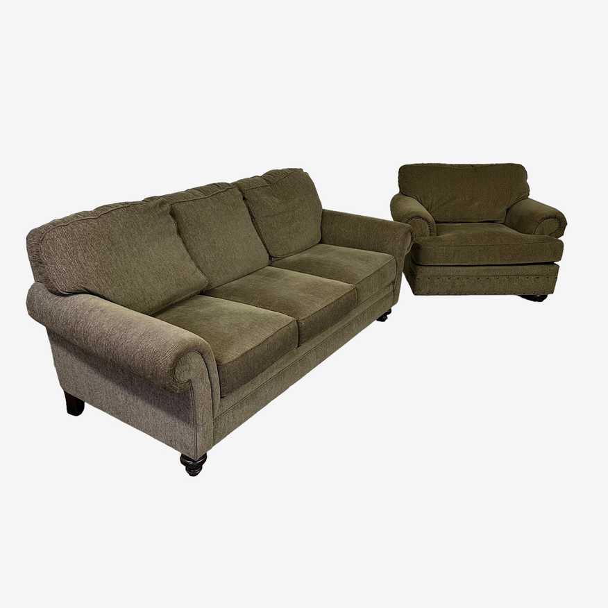 Broyhill Couch and Chair - image 0