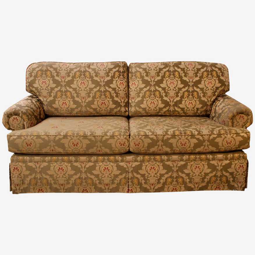 Henredon Gold Royal Tapestry Sofa - image 0