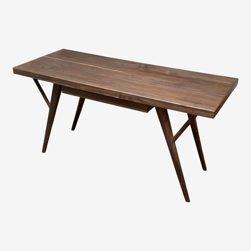 Brownstone Crawford Teak Writing Desk - image 0