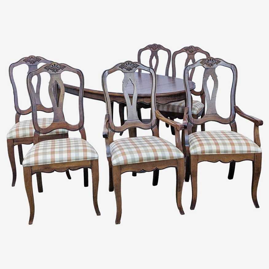 Ethan Allen 7-Piece French Provincial Style Dining Set - image 0