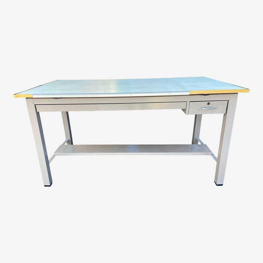 1980s Vintage Mid Century Modern Mayline Drafting Table - image 0