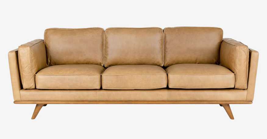 Timber Charme Tan Sofa - image 0