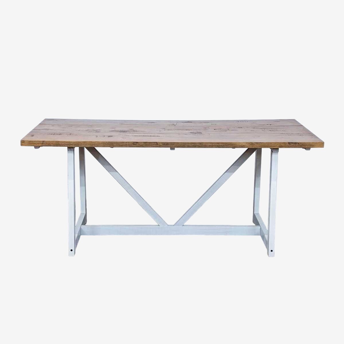 Walker Edison Modern Farmhouse Dining Table | Walker Edison - $76 ...