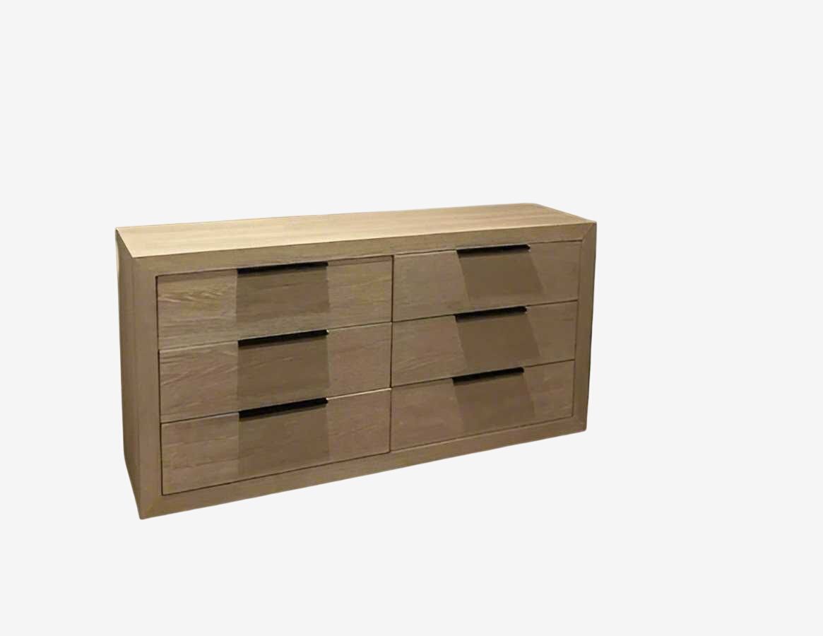 universal modern huston dresser Universal Furniture Huston 6 Drawer Double Dresser in Quartz