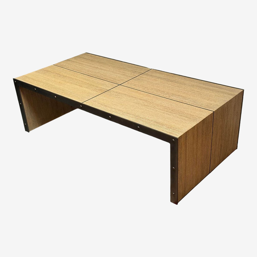 Brownstone Lennox Teak Waterfall Coffee Table - image 0