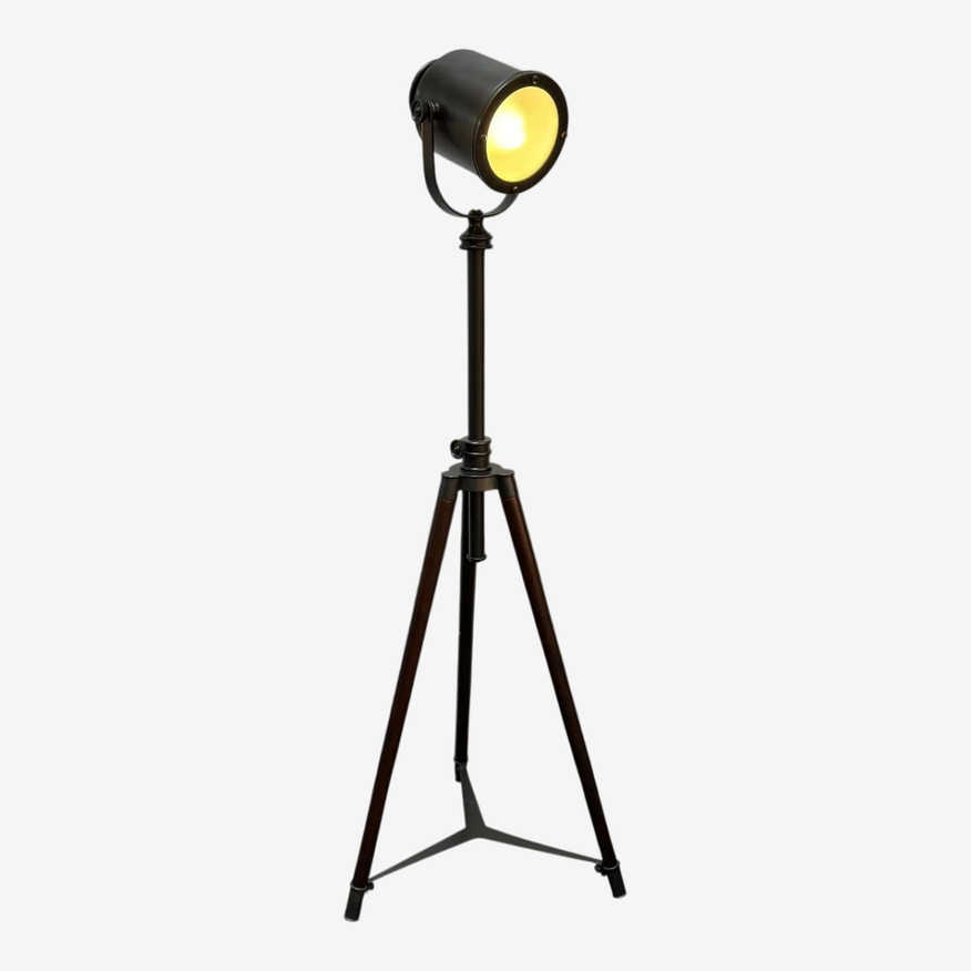 Pottery Barn Photographers Adjustable Tripod Floor Lamp - image 0