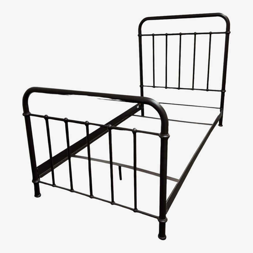 Twin Size Restoration Hardware Millbrook Metal Bed - image 0