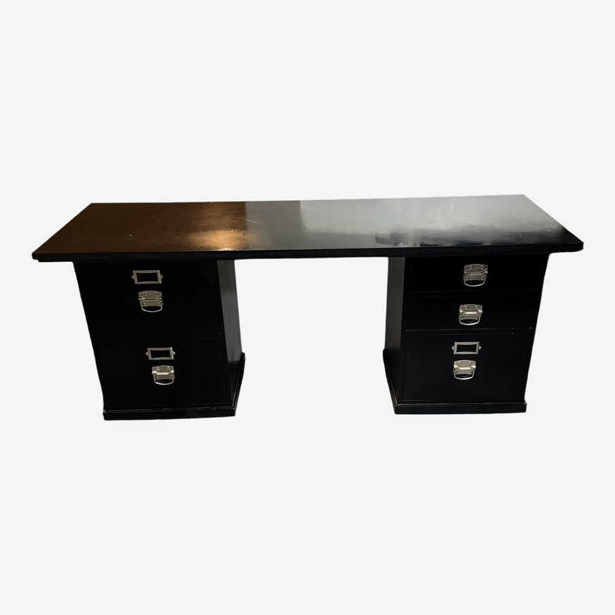 Pottery Barn Black Bedford Desk - image 0