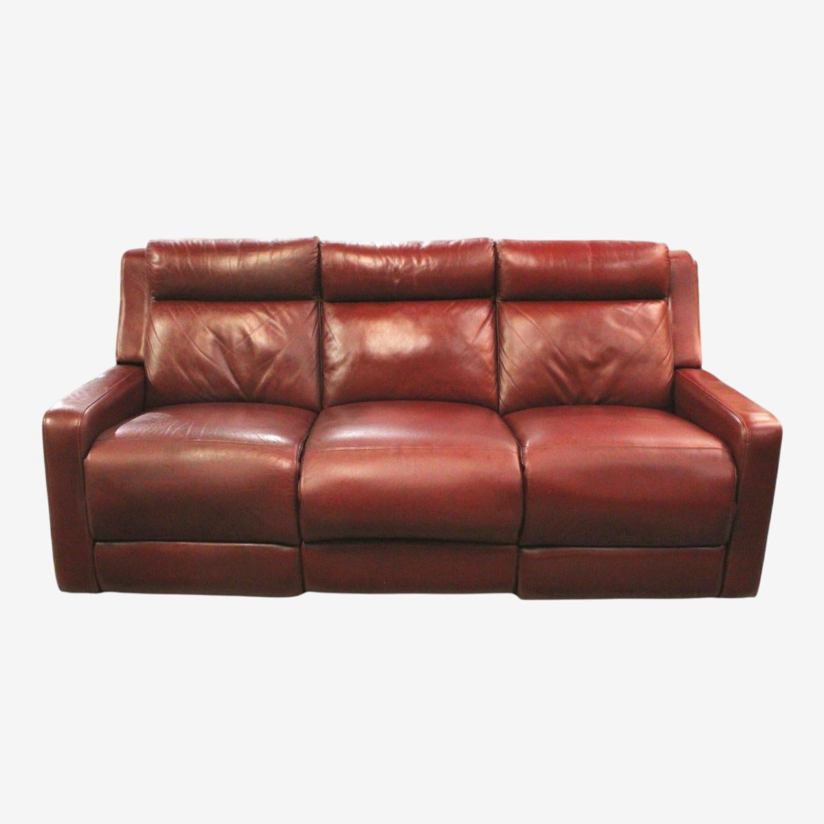 Superb Creation Ltd. Double Reclining Leather Sofa - $1401 | Kashew ...