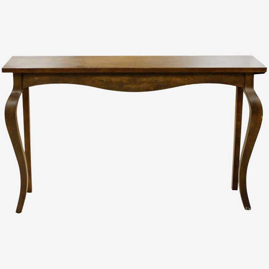 Walnut Console Table - image 0