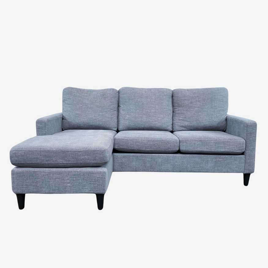 Living Spaces Compact Sectional With Chaise - image 0
