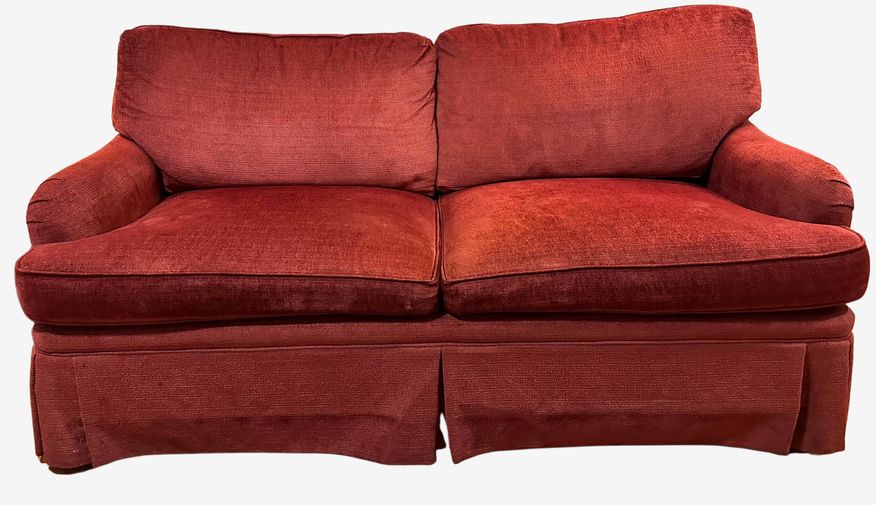 Pearson Red Sleeper Sofa - image 0