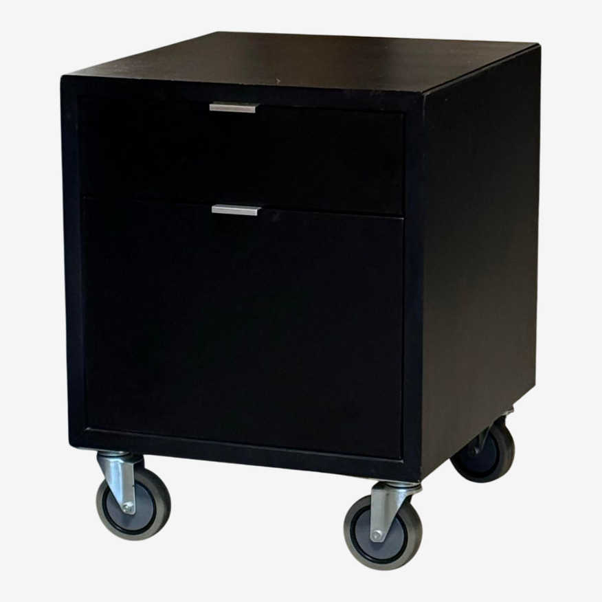Room & Board Linear Collection Rolling File Cabinet/End Table - image 0