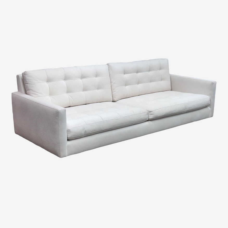 Crate & Barrel Petrie Tufted Sofa - image 0