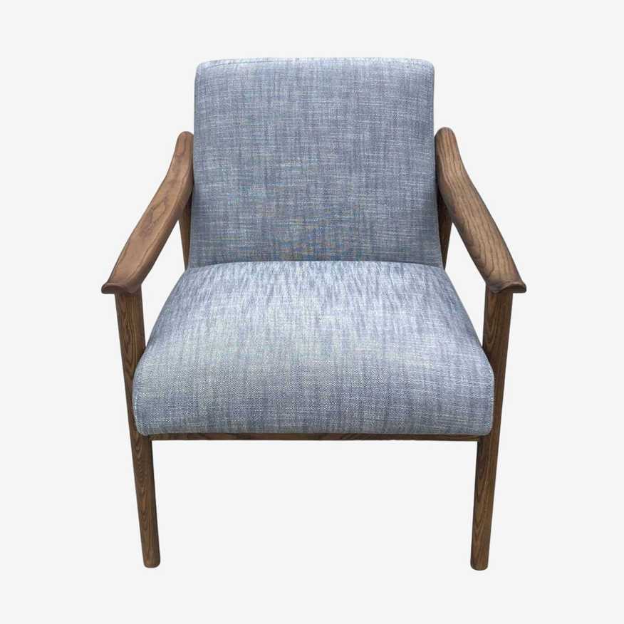 West Elm Mid Century Upholstered Show Chair - image 0