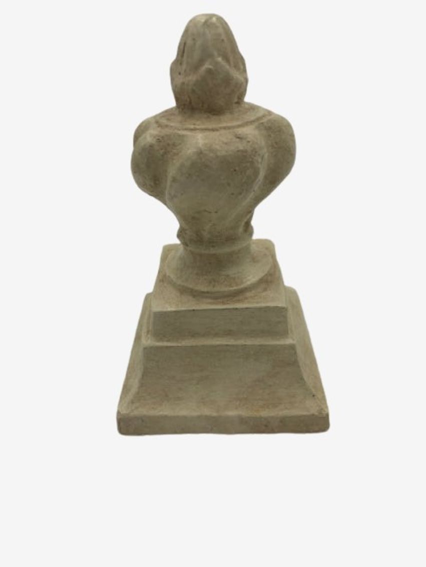 Ivory Wooden Finial - image 0