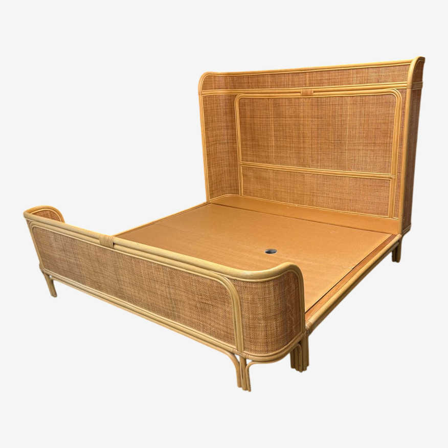 California King Arhaus Maya Platform Bed Frame - image 0