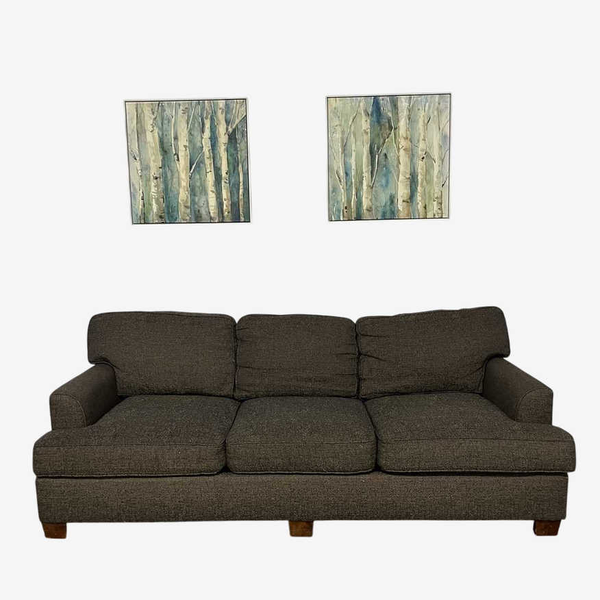 Brown 3 Seat Sofa - image 0