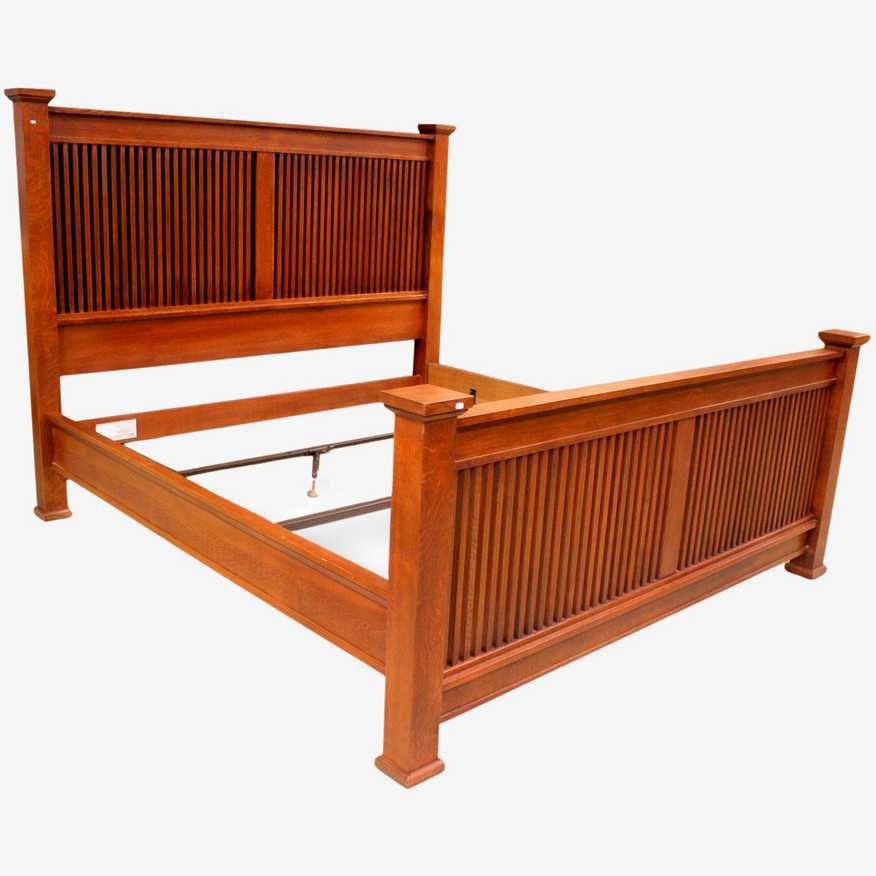 Stickley King Size Mission Style Bed - image 0