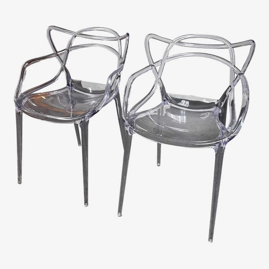 Kartell Masters Replica Chairs, a Pair - image 0