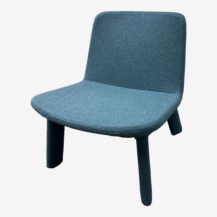 Blu Dot Neat Lounge Chair in Vesper Marine Blue - image 0