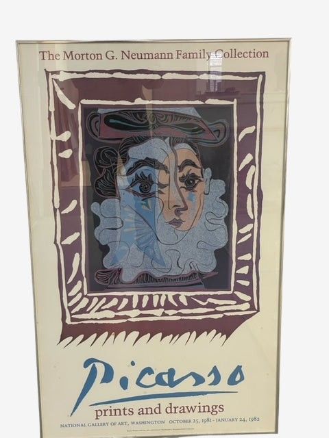 George Neumann Collection Framed Morton G. Neumann Family Collection Picasso Exhibit Print EK221 ...