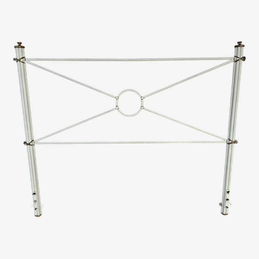 Brass Wrapped Metal Headboard, a Full - image 0