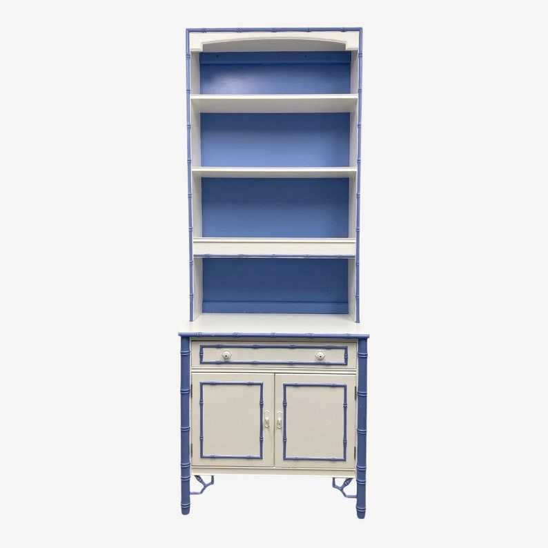 Faux on sale bamboo bookshelf