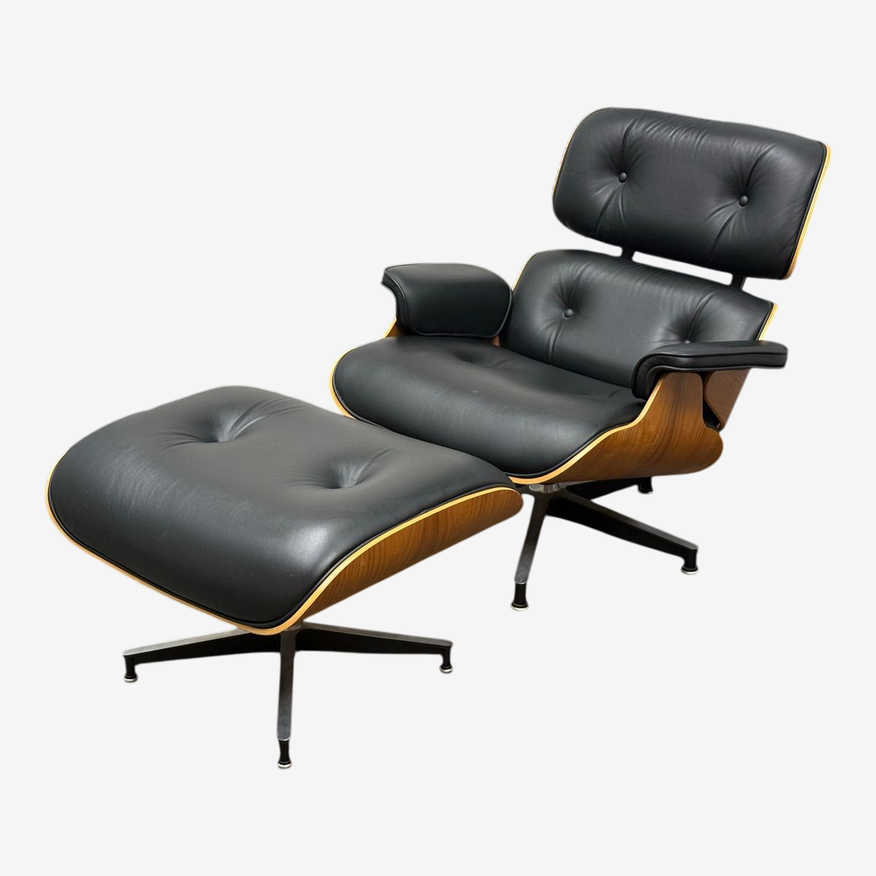 Herman Miller Eames Lounge Chair + Ottoman Set - image 0