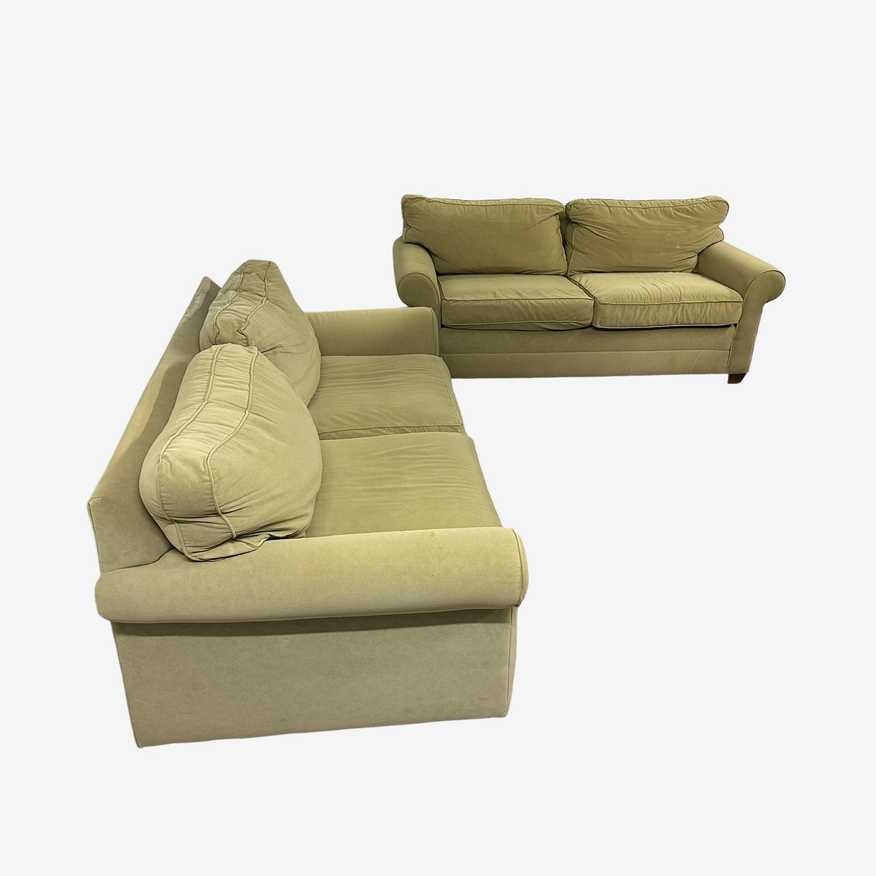Ethan Allen Couch and Loveseat - image 0