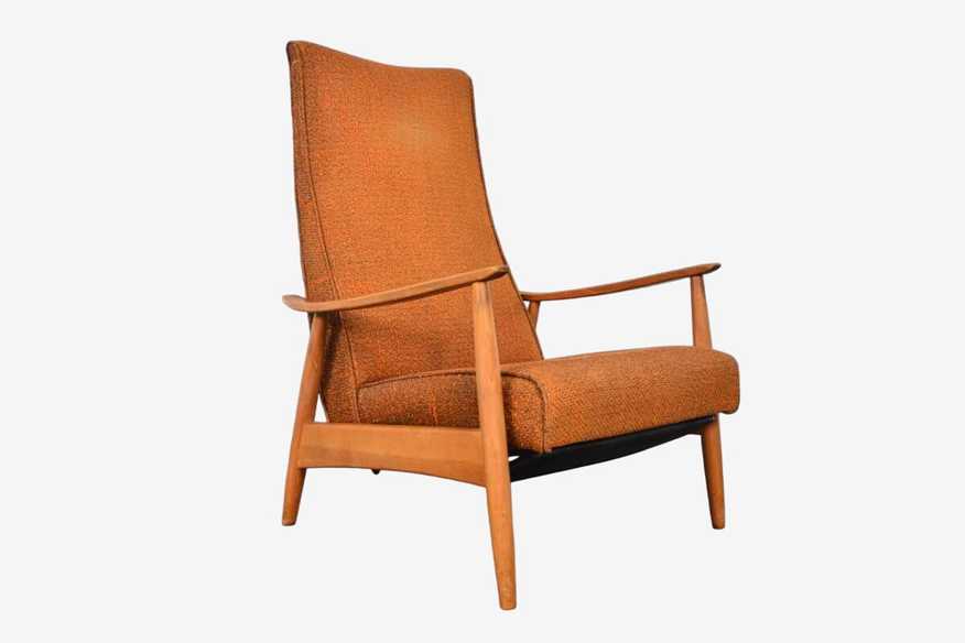 Milo Baughman "Recliner 74" In Walnut #2 - image 0
