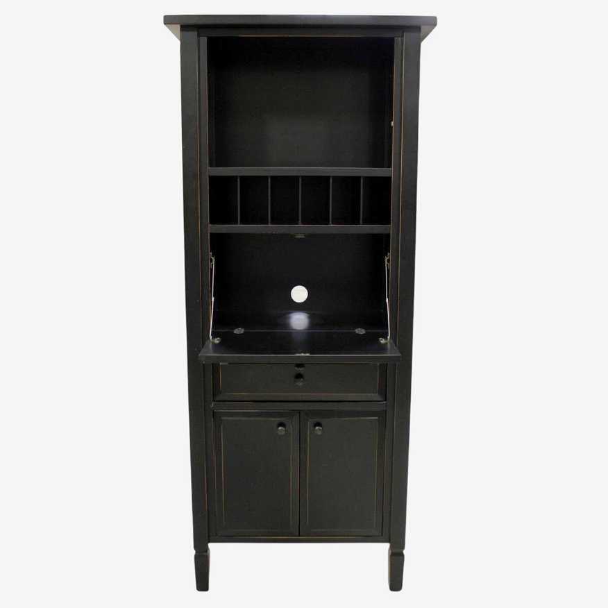 Crate & Barrel Black Secretary Desk - image 0