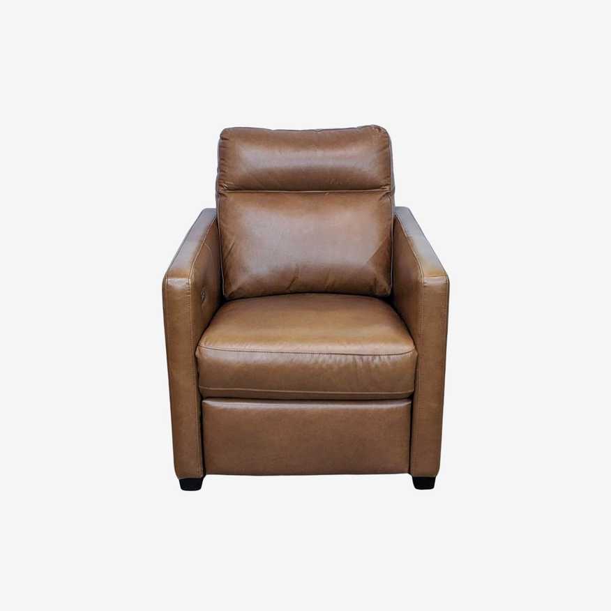 West Elm Harris Leather Power Recliner - image 0