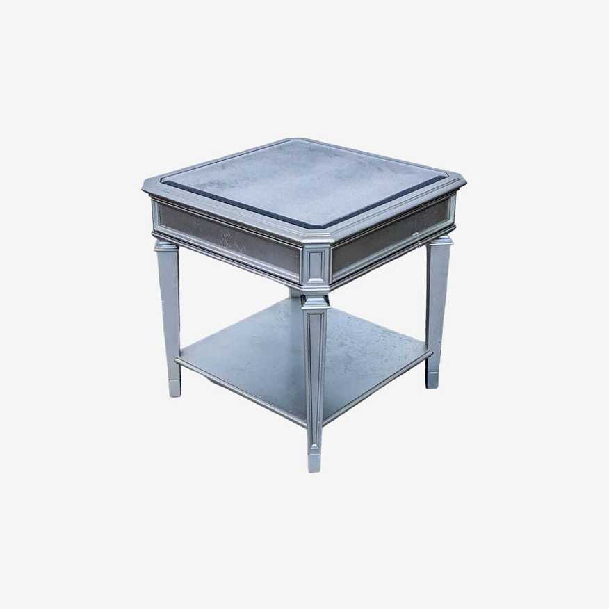 Z Gallerie Mirrored Nightstand with Shelf - image 0