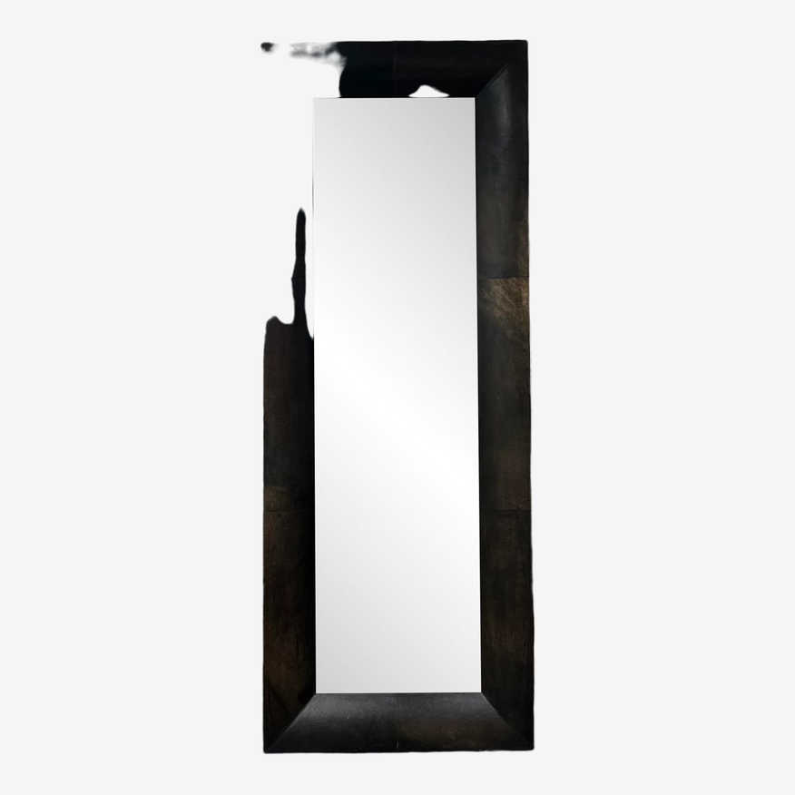 Crate & Barrel Floor Length Leaning Mirror - image 0