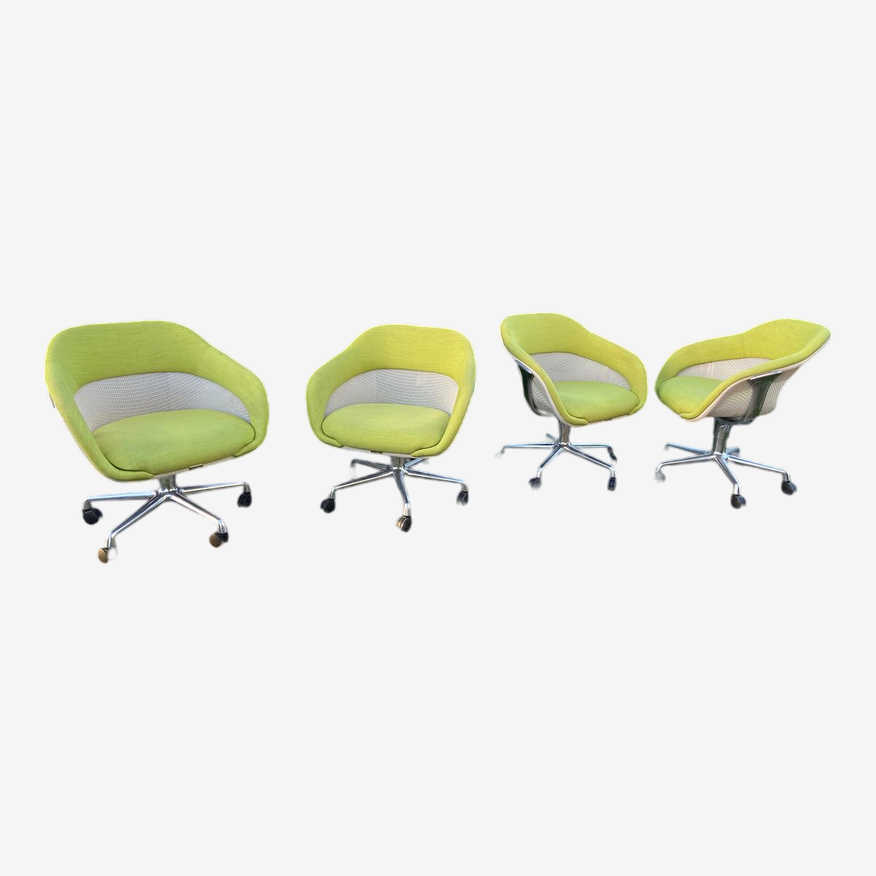Contemporary Steelcase Coalesse Lounge Chairs- Set of 4 - image 0