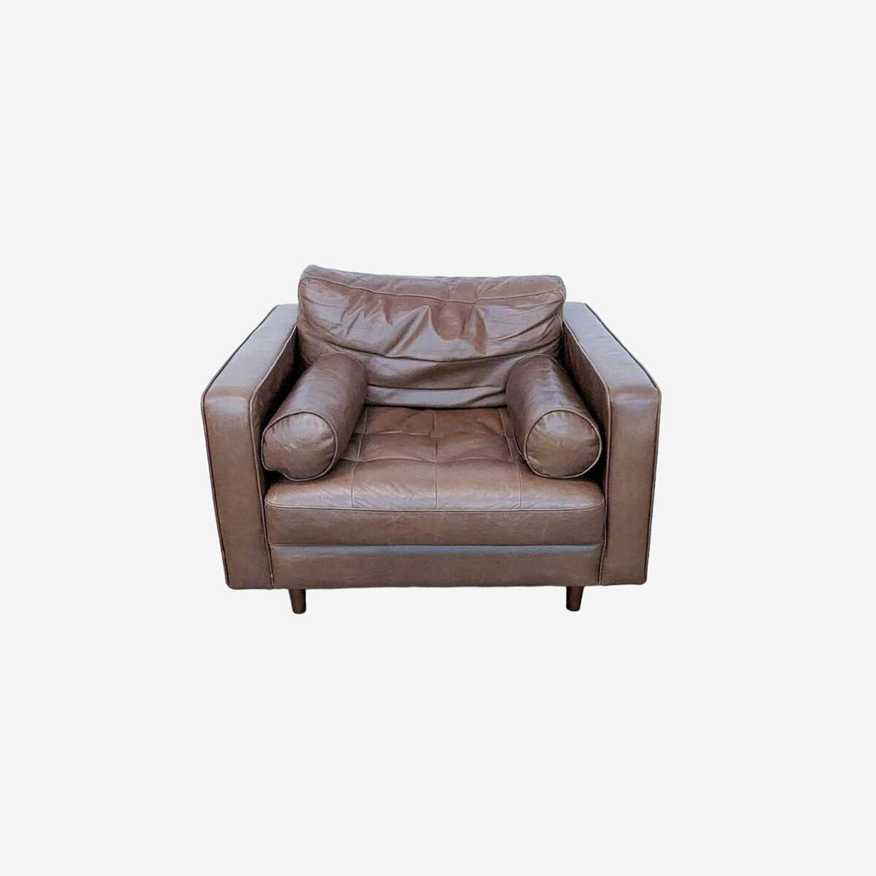 Article Sven Modern Leather Lounge Chair - image 0