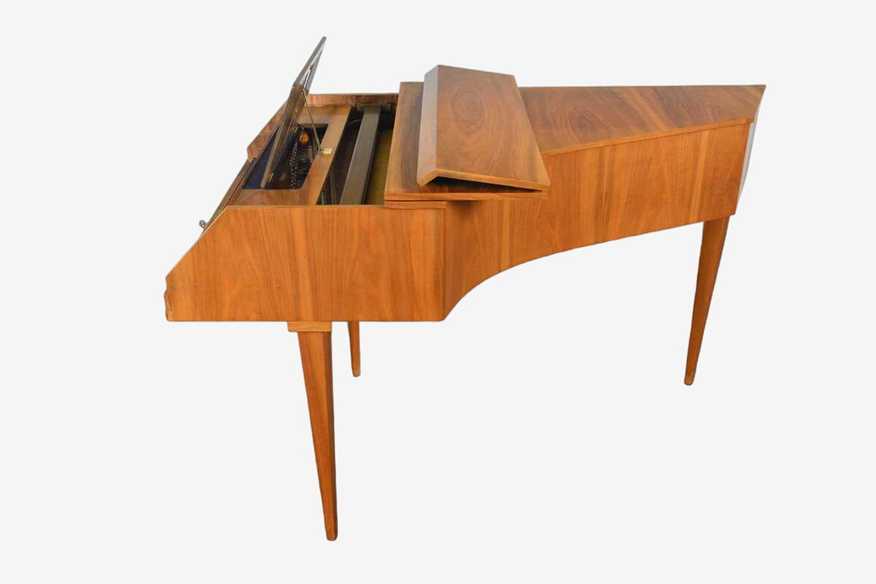 Walnut Mid Century Harpsichord By Johann Christoph Neupert - image 0