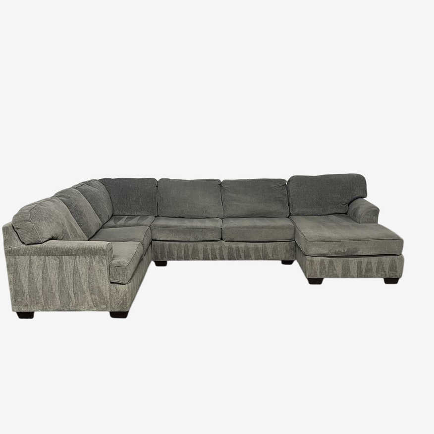 Ashley Furniture 3 Piece Sectional Gray - image 0