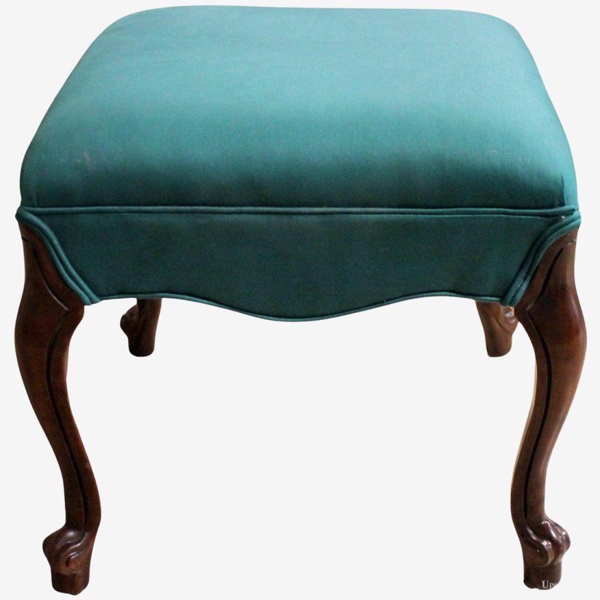 Emerald Green Ottoman - image 0