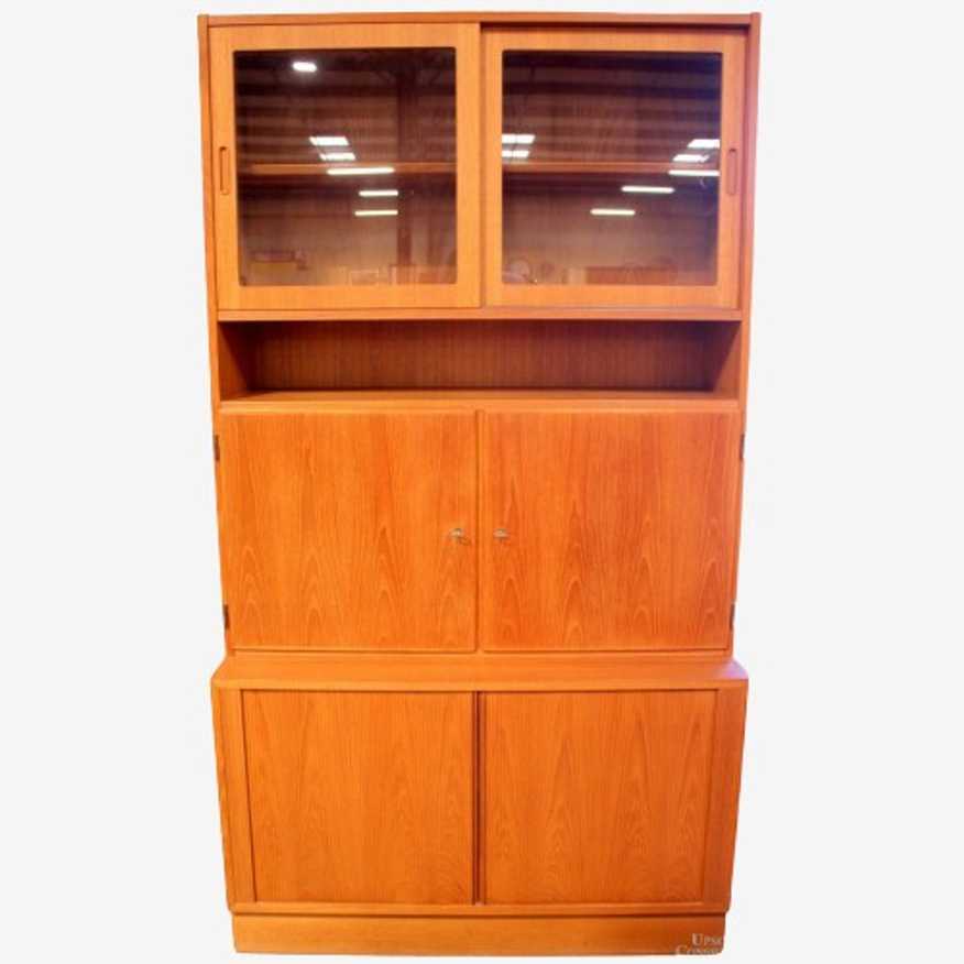 Solid Teak China Cabinet - image 0