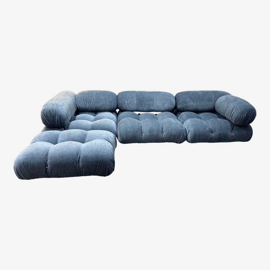 Custom Design Mario Bellini Style Bubble Modular Sofa + Ottoman, Set - image 0