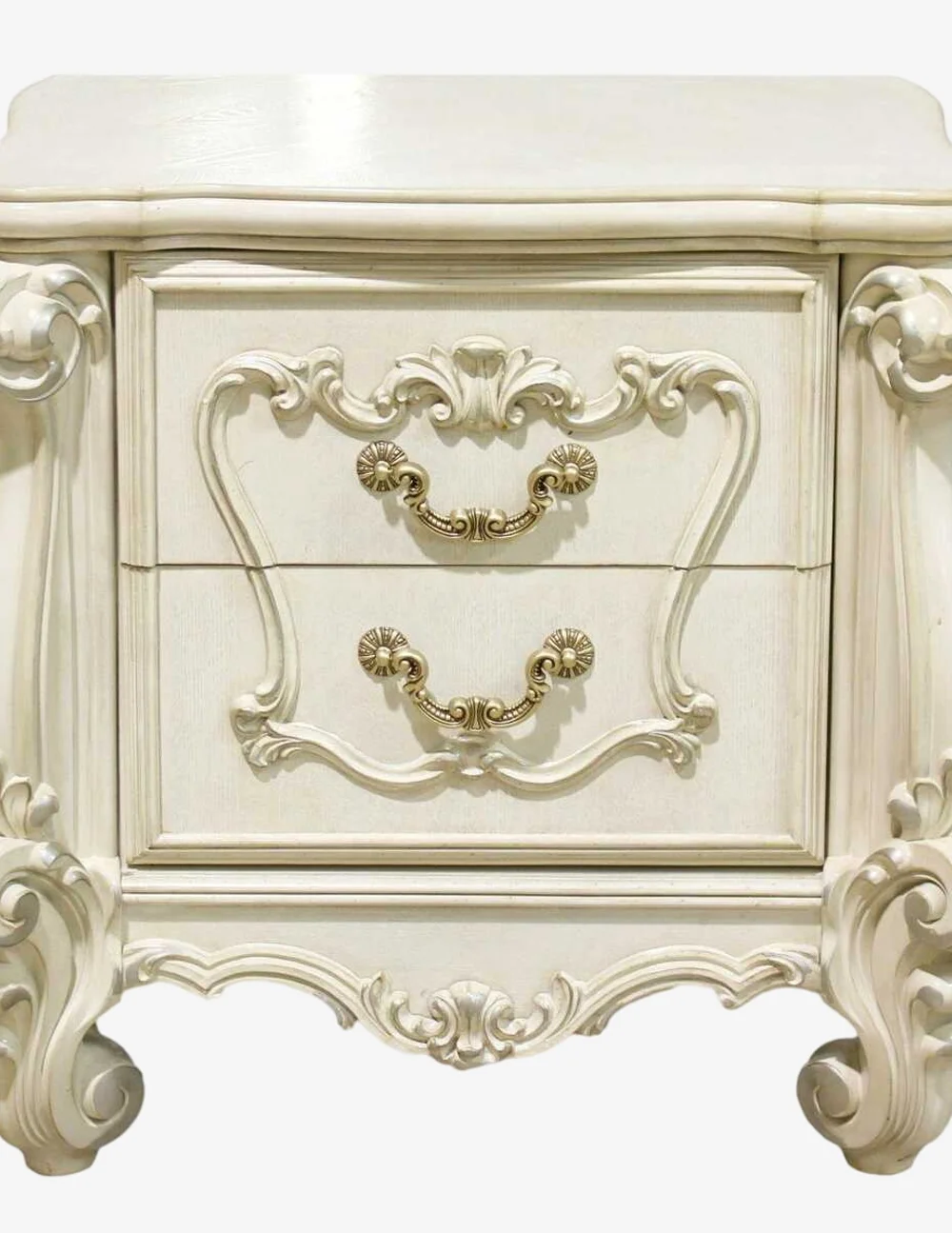 Acme Furniture White 2 Drawer Nightstand - image 0