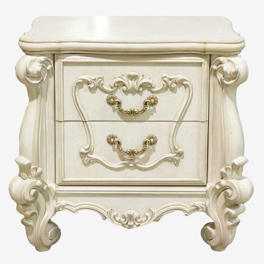 Acme Furniture White 2 Drawer Nightstand - image 0