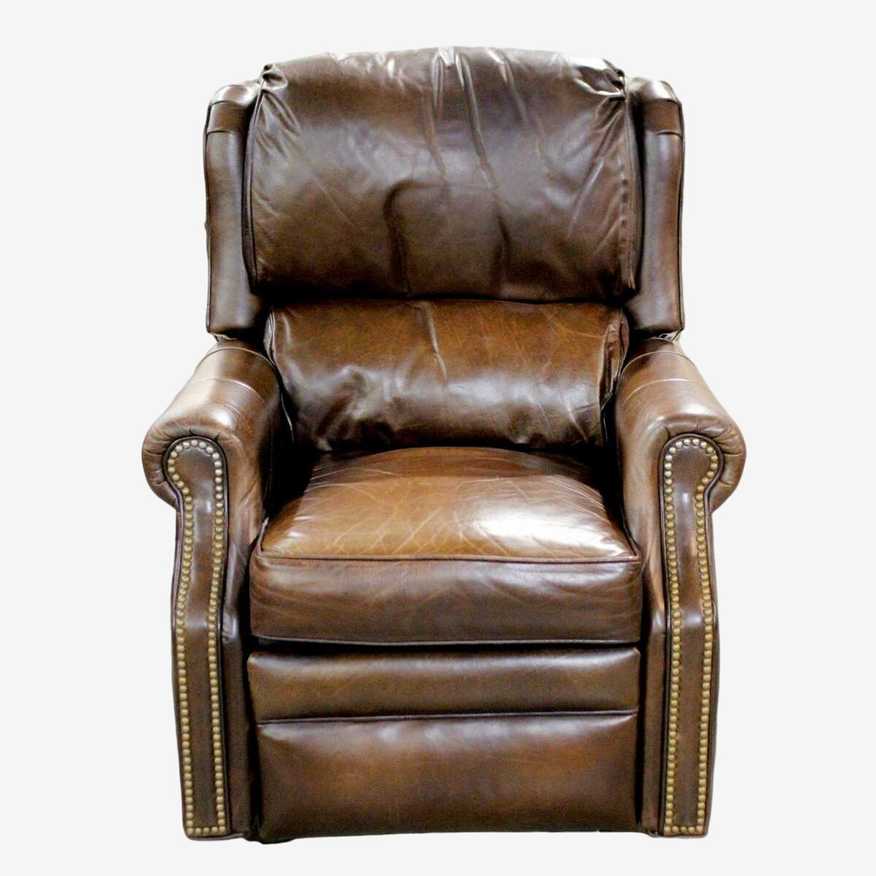 Bradington Young Brown Leather Recliner - image 0